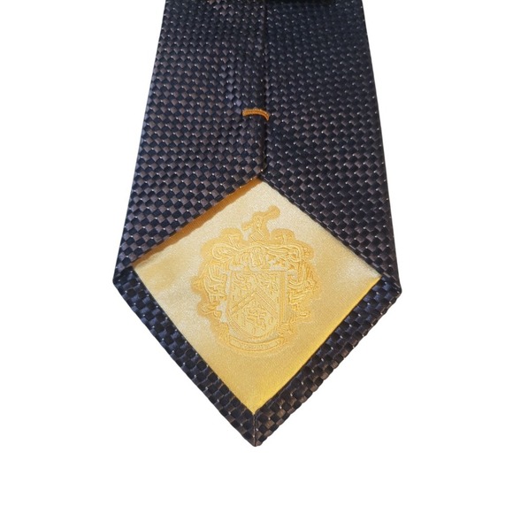 Donald J Trump Signature Collection Mens Tie Designer Luxury Black Silver Power - Picture 6 of 12